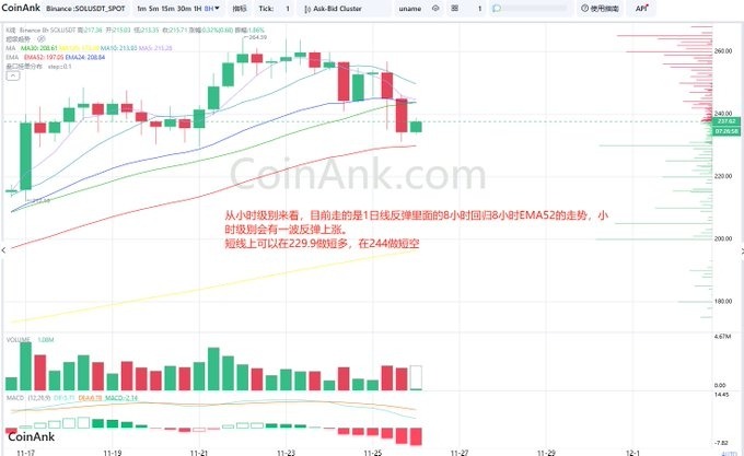 SOL价格分析：短期回调，长期看涨